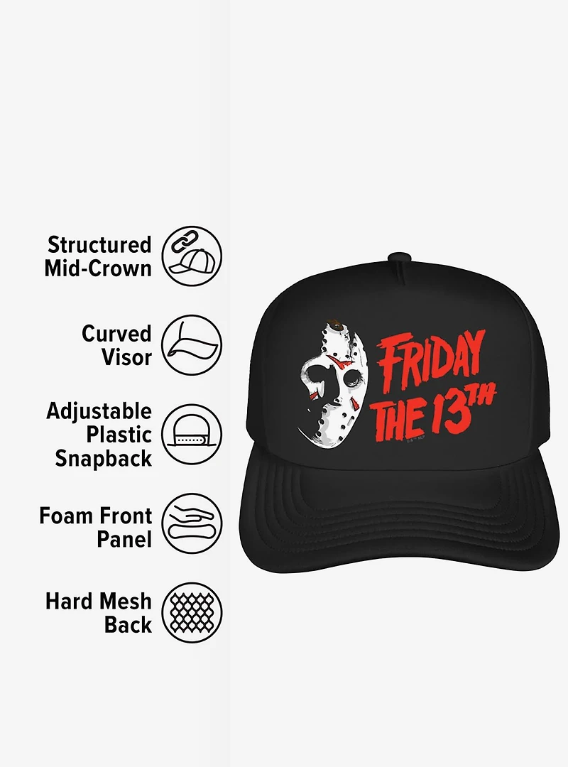 Friday The 13th Happy Friday Foam Trucker Hat