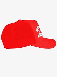 Elf Smiling Is My Favorite Foam Trucker Hat