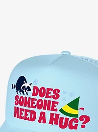 Elf Does Someone Need A Hug Foam Trucker Hat