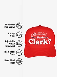 National Lampoon's Christmas Vacation You Serious Clark? Foam Trucker Hat