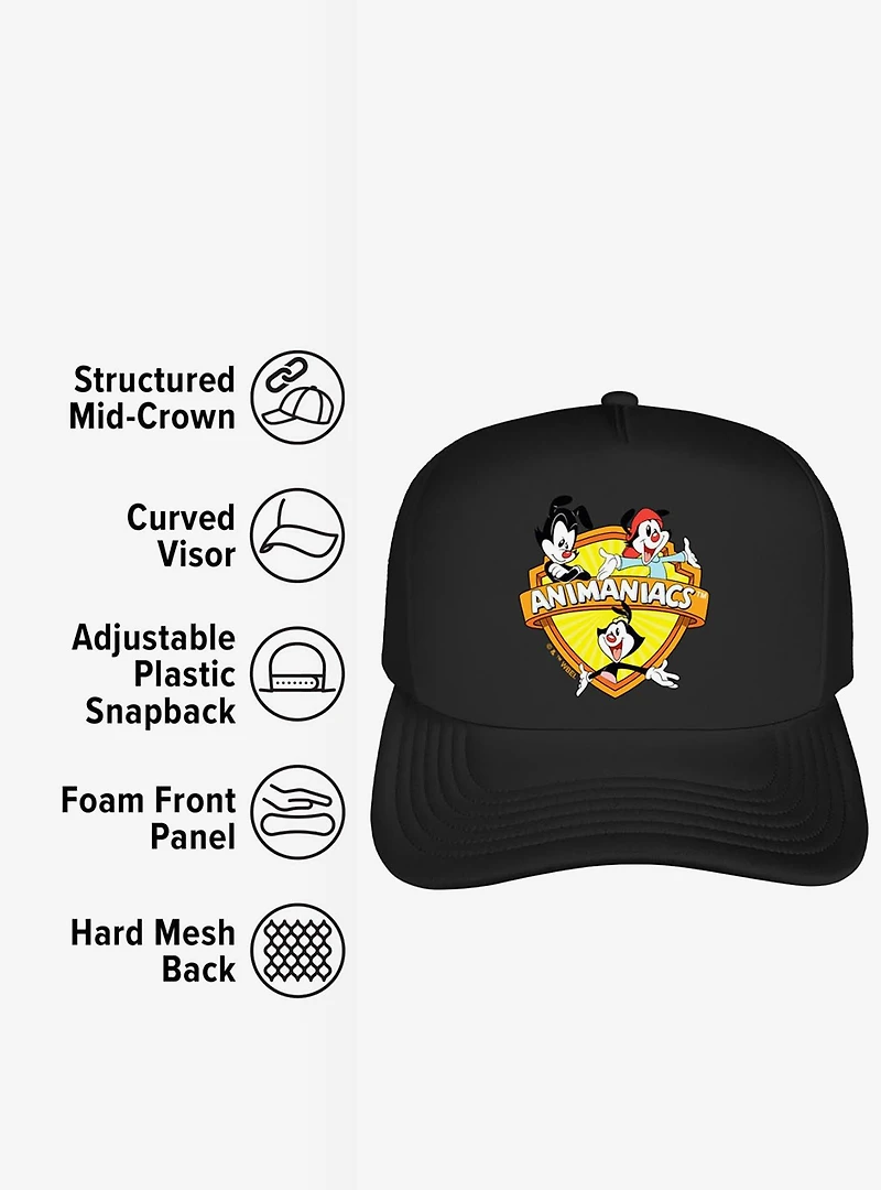 Animaniacs Crest Foam Trucker Hat
