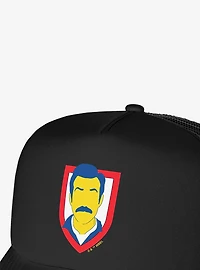 Ted Lasso Mustache Foam Trucker Hat