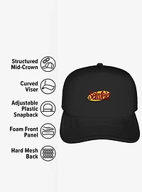 Seinfeld Logo Foam Trucker Hat