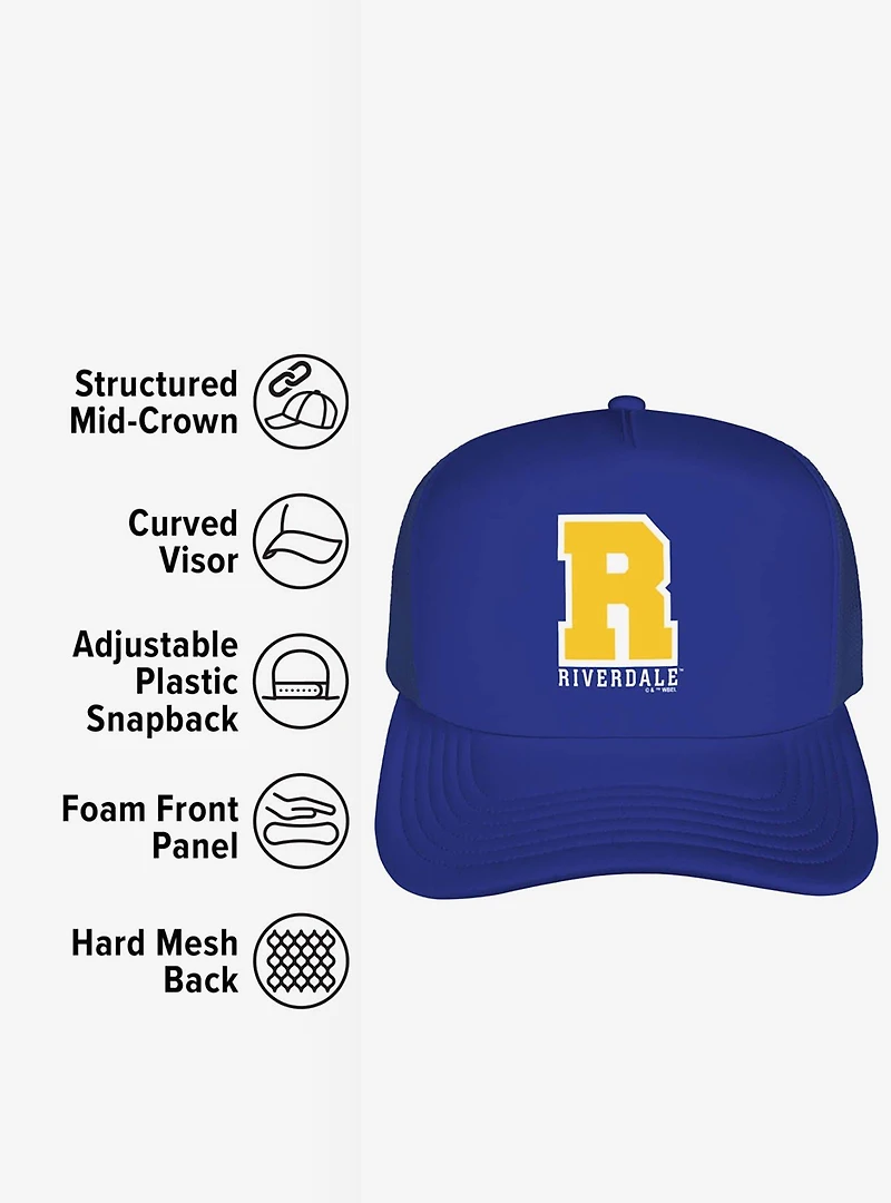 Riverdale Varsity Letter Foam Trucker Hat