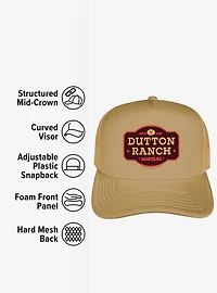 Yellowstone Dutton Ranch Foam Trucker Hat