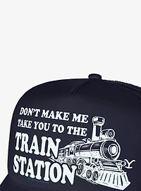 Yellowstone Train Station Foam Trucker Hat