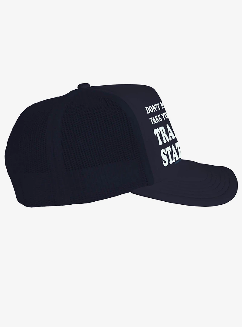 Yellowstone Train Station Foam Trucker Hat