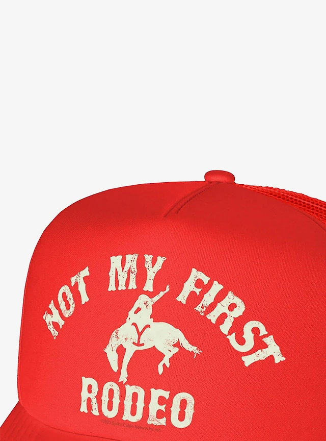 Yellowstone Not My First Rodeo Foam Trucker Hat