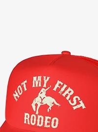 Yellowstone Not My First Rodeo Foam Trucker Hat