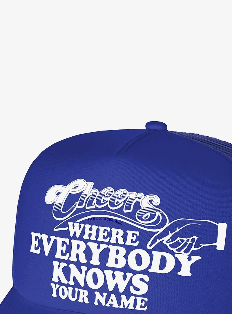 Cheers Where Everybody Knows Your Name Foam Trucker Hat