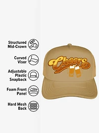 Cheers Beer Mugs Foam Trucker Hat