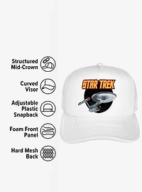 Star Trek Vintage Enterprise Foam Trucker Hat