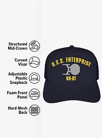 Star Trek: Enterprise Series NX-01 Foam Trucker Hat