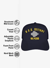 Star Trek: Deep Space Nine Defiant NX-74205 Foam Trucker Hat