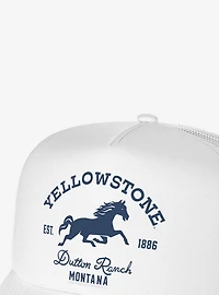 Yellowstone Dutton Ranch Montana Foam Trucker Hat