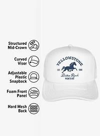 Yellowstone Dutton Ranch Montana Foam Trucker Hat