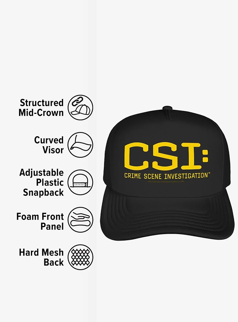 CSI Logo Foam Trucker Hat