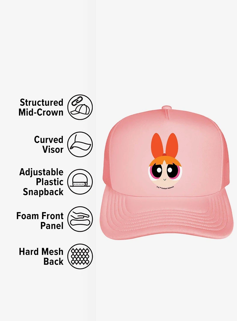 The Powerpuff Girls Blossom Head Foam Trucker Hat