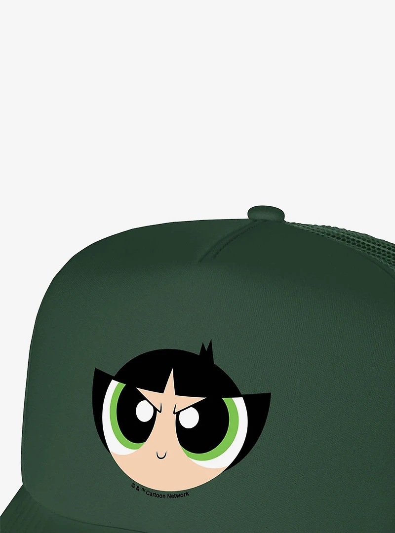 The Powerpuff Girls Buttercup Head Foam Trucker Hat