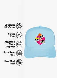 The Powerpuff Girls Heart Foam Trucker Hat