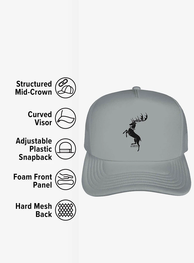 Game Of Thrones Baratheon Sigil Foam Trucker Hat