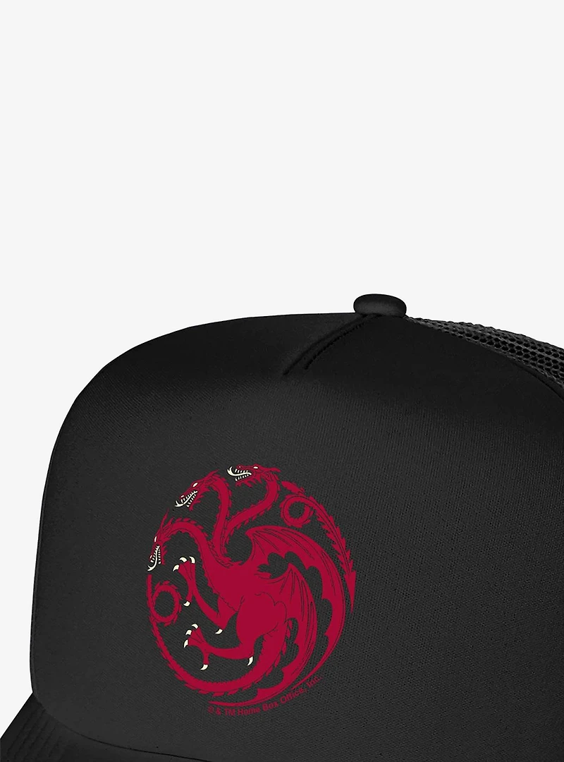 Game Of Thrones Targaryen Sigil Foam Trucker Hat