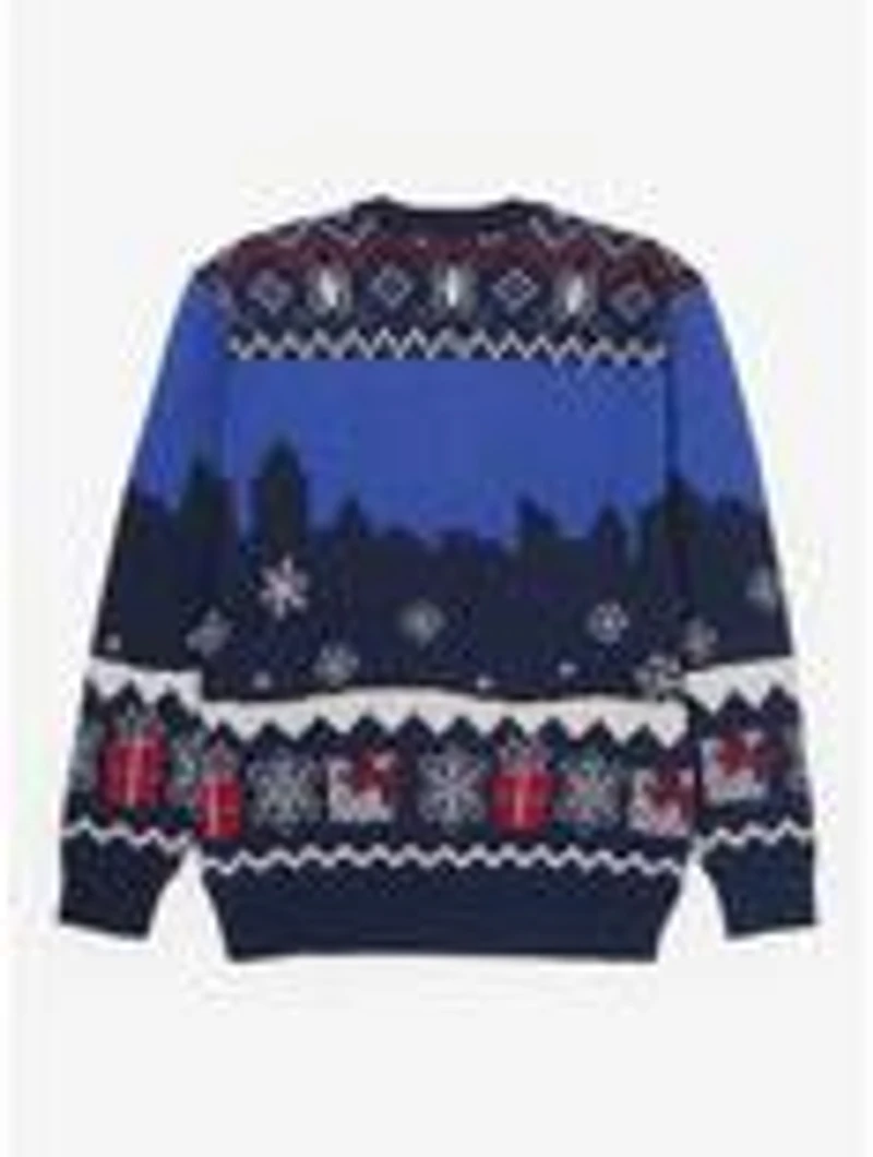 Marvel Spider-Man Light-Up Youth Holiday Sweater - BoxLunch Exclusive