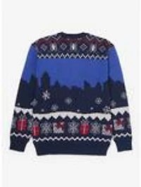 Marvel Spider-Man Light-Up Youth Holiday Sweater - BoxLunch Exclusive