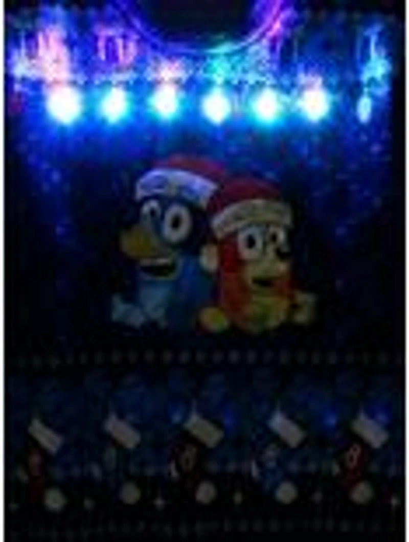 Bluey Bingo & Light-Up Youth Holiday Sweater — BoxLunch Exclusive
