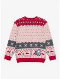 Disney Pixar Cars Lightning McQueen & Mater Holiday Youth Sweater - BoxLunch Exclusive