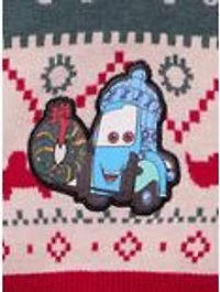 Disney Pixar Cars Lightning McQueen & Mater Holiday Youth Sweater - BoxLunch Exclusive