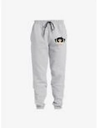 The Powerpuff Girls Buttercup Head Jogger Sweatpants