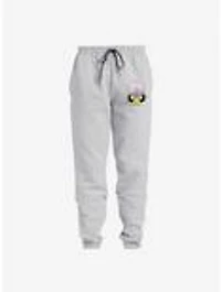 The Powerpuff Girls Mojo Jojo Head Jogger Sweatpants