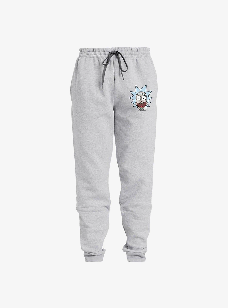 Rick and Morty Headshot Jogger Sweatpants