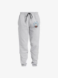 Rick and Morty Headshot Jogger Sweatpants