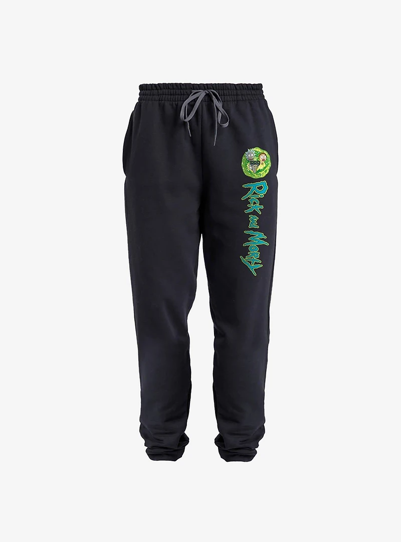 Rick and Morty Portal Logo Jogger Sweatpants