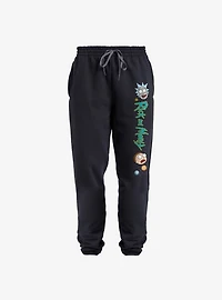 Rick and Morty Heads The Stars Jogger Sweatpants