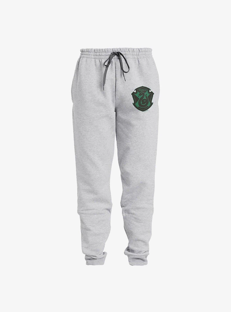 Harry Potter Slytherin Plaid Crest Jogger Sweatpants