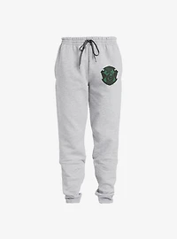 Harry Potter Slytherin Plaid Crest Jogger Sweatpants