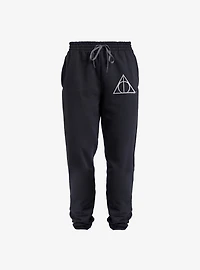 Harry Potter Deathly Hallows Symbol Jogger Sweatpants