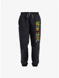 Sesame Street Vertical Name Jogger Sweatpants