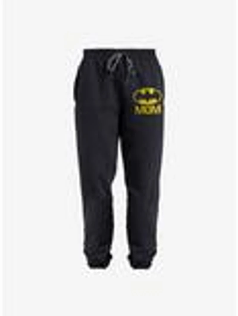 DC Comics Batman Bat Mom Shield Logo Jogger Sweatpants