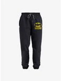 DC Comics Batman Bat Mom Shield Logo Jogger Sweatpants