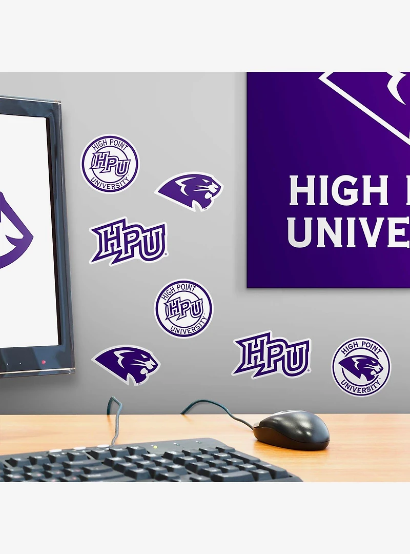High Point University HPU 100ct Sticker Pack
