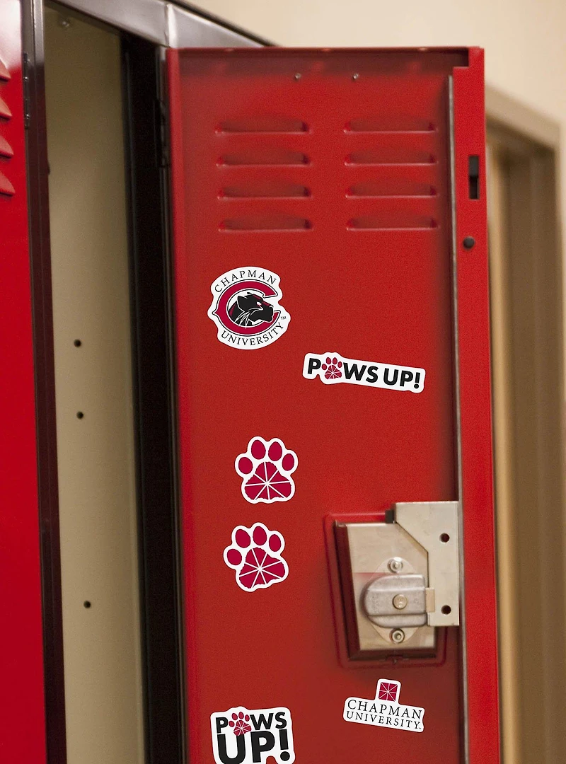 Chapman University Paws Up 100ct Sticker Pack