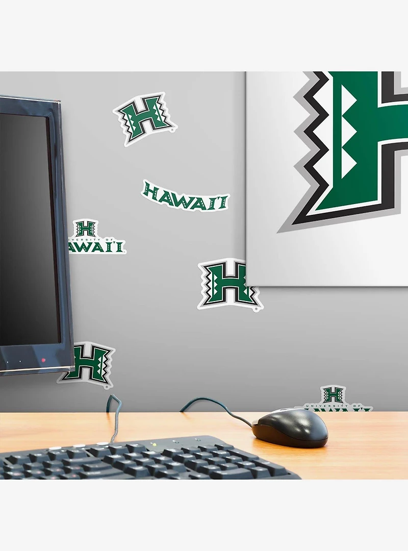 University of Hawaii 100ct Sticker Pack