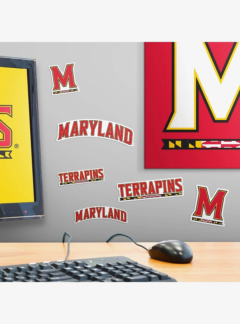University Of Maryland Terrapins 100 Ct Sticker Pack
