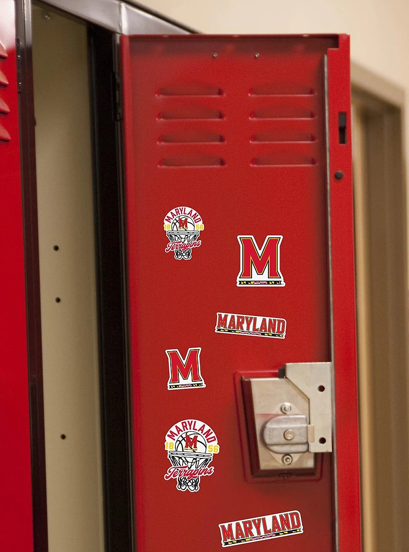 University Of Maryland Terrapins Basketball 100 Ct Sticker Pack