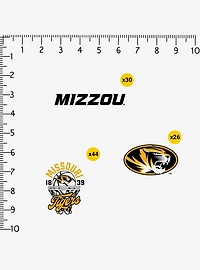 University Of Missouri Mizzou Basketball 100 Ct Sticker Pack