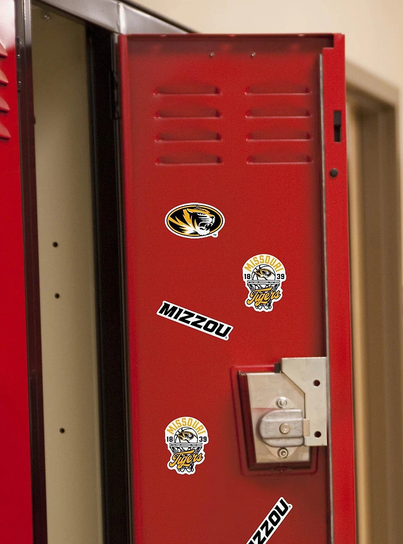 University Of Missouri Mizzou Basketball 100 Ct Sticker Pack